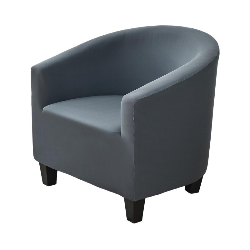 NILUOH Club Chair Slipcover Stretch Tub Chair Cover Barrel Chair Covers Armchair Covers Sofa Cover Furniture Protector for Living Room 10 - Image 2