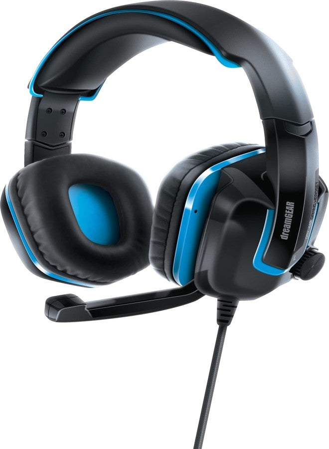 dreamGEAR GRX-440 Advanced Wired Gaming Headset for PS5: 40mm Drivers, High Performance Microphone, Soft Padded Cushions, Volume Control and Mute Box - Image 2
