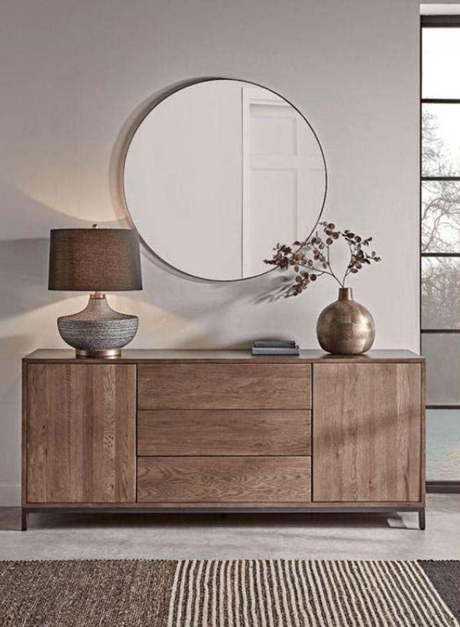 بوفيه خشبي معاصر - بساطة أنيقة من الهوم