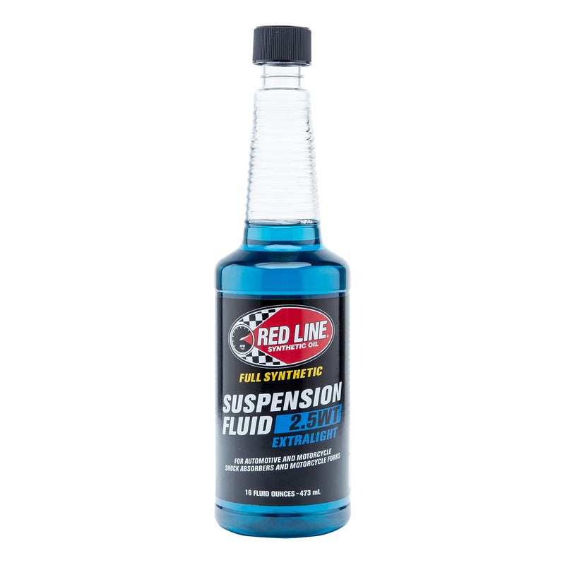 Red Line 91112 Extralight 25WT Synthetic Suspension Fluid Blue 16 Ounce