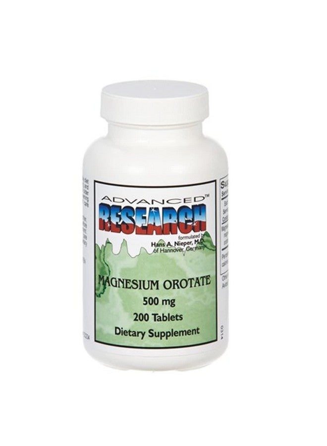 NCI Advanced Research Dr. Hans Nieper Magnesium Orotate Tablets 500 Mg 200 Count - Image 1