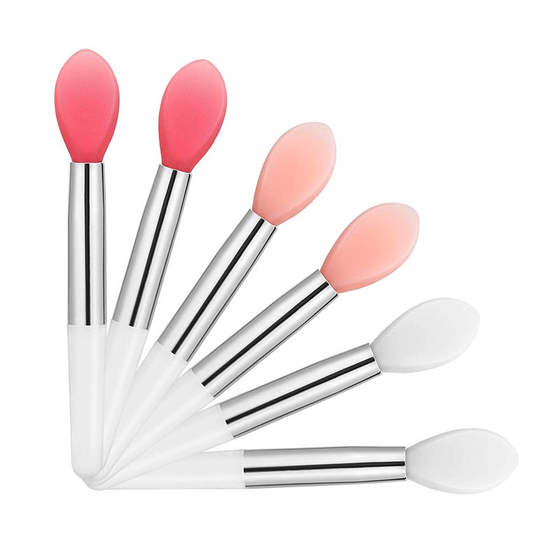 SALOCY Silicone Lip BrushLipstick Applicator BrushesMakeup Brushes9Pcs