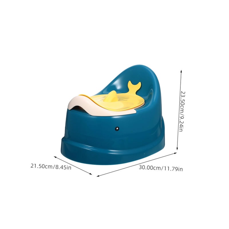 Blue Portable Potty Training Toilet Seat With Non Slip Design For Home Travel And Car Use - Image 3