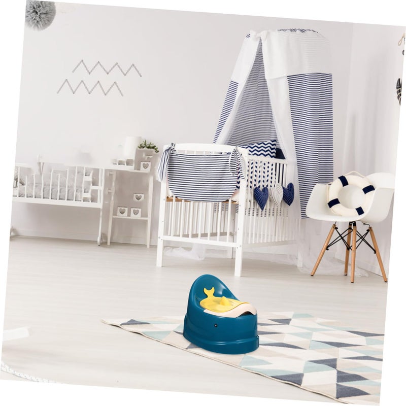 Blue Portable Potty Training Toilet Seat With Non Slip Design For Home Travel And Car Use - Image 4