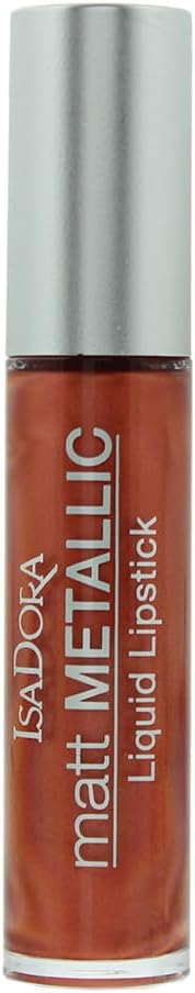 Isadora Matt Metallic 82 Copper Chrome Liquid Lipstick 7ml