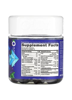 OLLY OLLY, The Perfect Men's Multi, Blackberry Blitz, 90 Gummies  - Image 2
