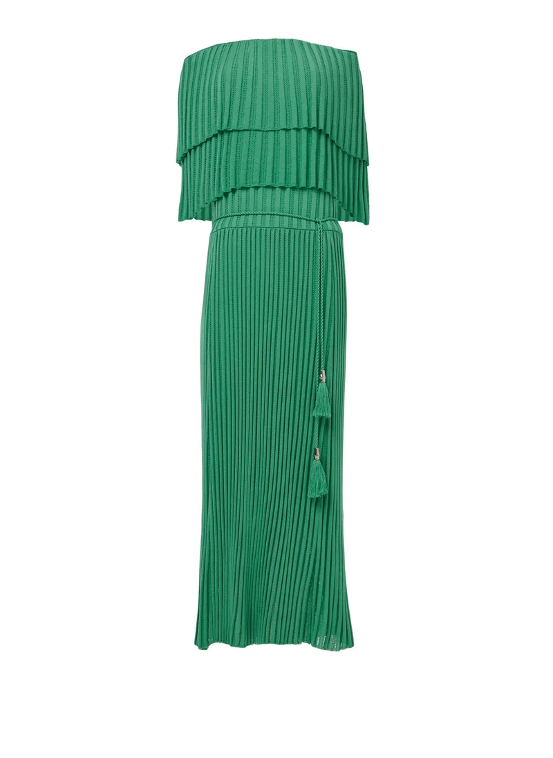 leem  Off-Shoulder Knitted Dress - Shorter Length for Women | Best Price UAE