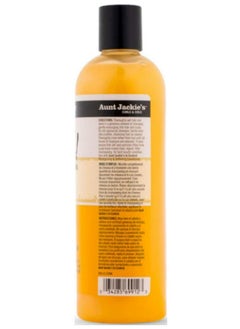 Aunt Jackie's Aunt Jackie's Curls and Coils Oh So Clean Deep Moisturizing and Softening Hair Shampoo for Natural Curls, Coils and Waves, Enriched shea Butter, 12 oz  - Image 2
