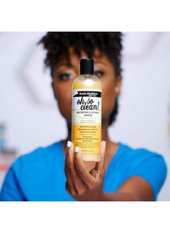Aunt Jackie's Aunt Jackie's Curls and Coils Oh So Clean Deep Moisturizing and Softening Hair Shampoo for Natural Curls, Coils and Waves, Enriched shea Butter, 12 oz  - Image 4