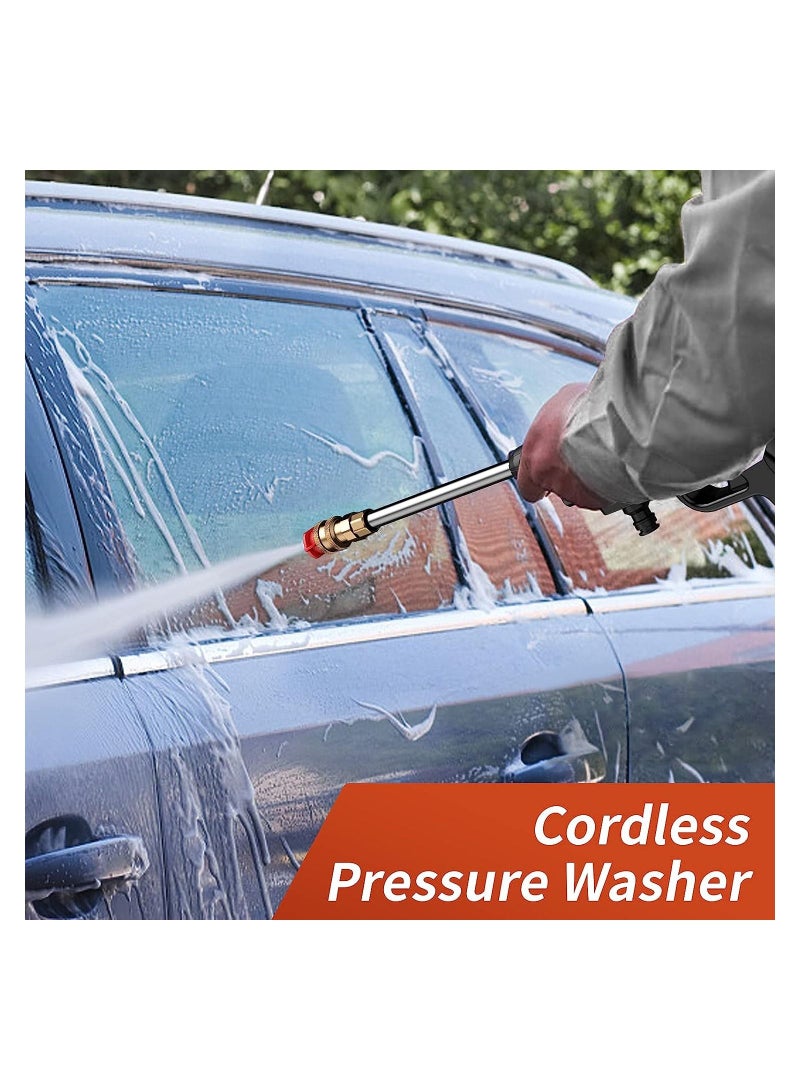 Generic Portable Pressure Washer, 24V Battery Power Max 435 PSI Cordless Electric Power Washers Cleaner for Washing Cars, Watering Flowers, Cleaning Floors  - Image 3