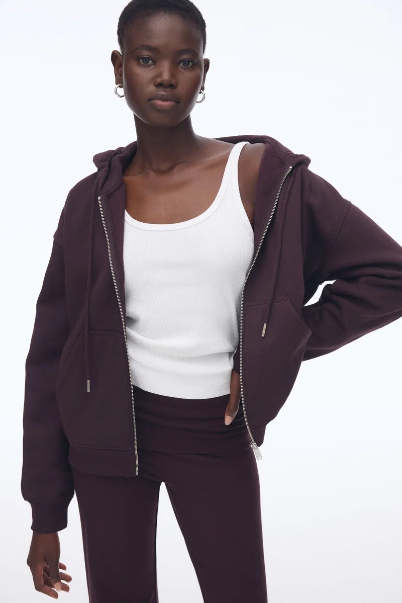 اتش اند ام بنطلون قطني بخصر مطوي