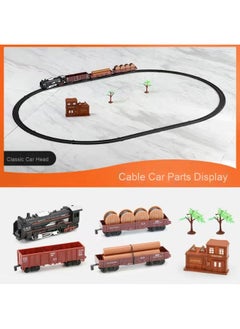 Generic Simulation High-Speed Train Parking Lot Electric Toy Train Set for Kids 