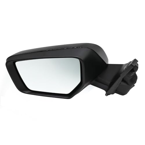 Jecoupoon Gloss Black Driver Side Mirror Assembly Compatible with 2014-2019 Impala w/Manual Folding and Power Glass 22936946 GM1320459 (Left 3pins) - Image 1