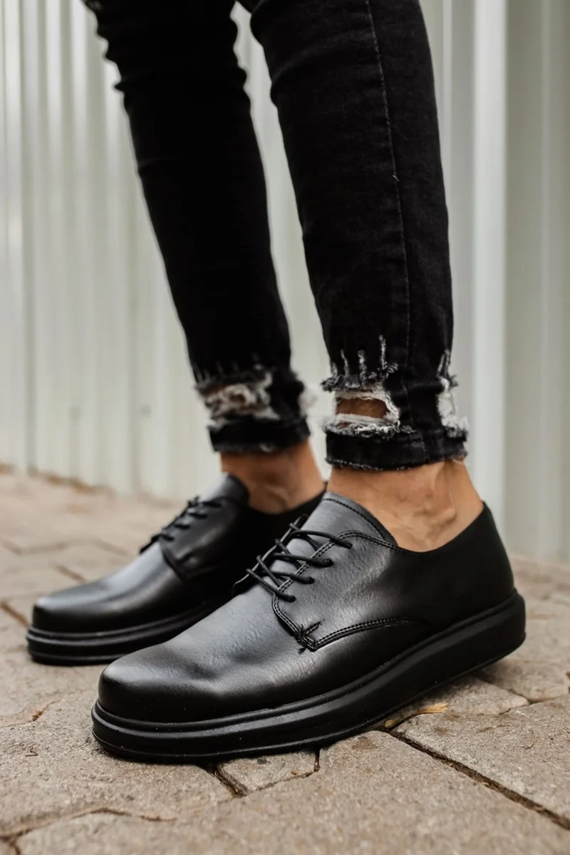 Chekich CH003 Cst Pelle Classica Men's Shoes Black