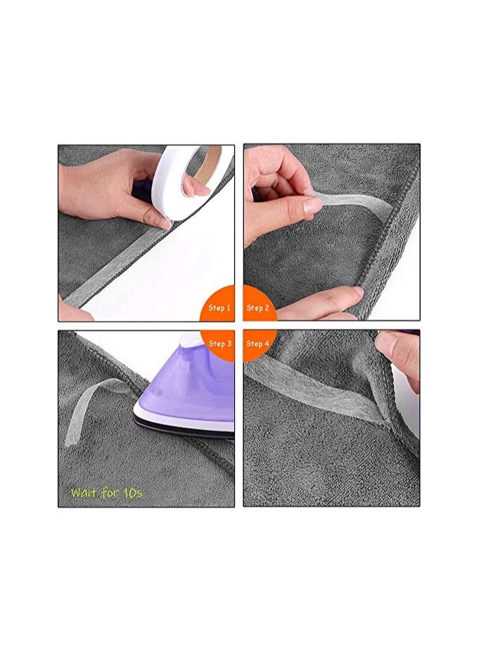 PanaX Fabric Fusing Tape Iron on Tape Adhesive Hem Tape Iron-on Hemming Tape for Pants Clothes Jeans(90 Yards, 2.5cm)  - Image 3