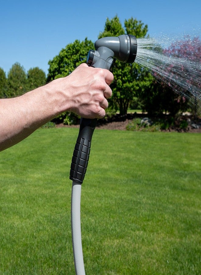 خرطوم حديقة Flexzilla Colors™ SwivelGrip®، 5/8 بوصة × 25 قدمًا، وصلات GHT من 3/4 بوصة إلى 11 1/2 بوصة، لون رمادي داكن - Image 5