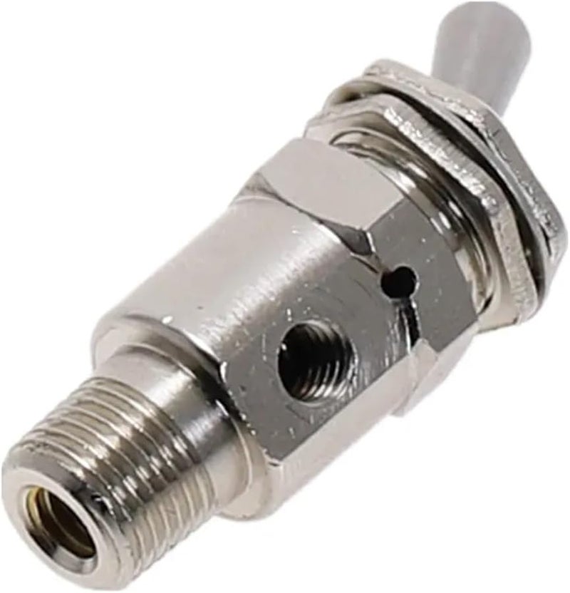 Air Pneumatic Mechanical Valve TAC 3V 2 Position 2 Way ON OFF Toggle Switch With 8mm Fitting - Image 3