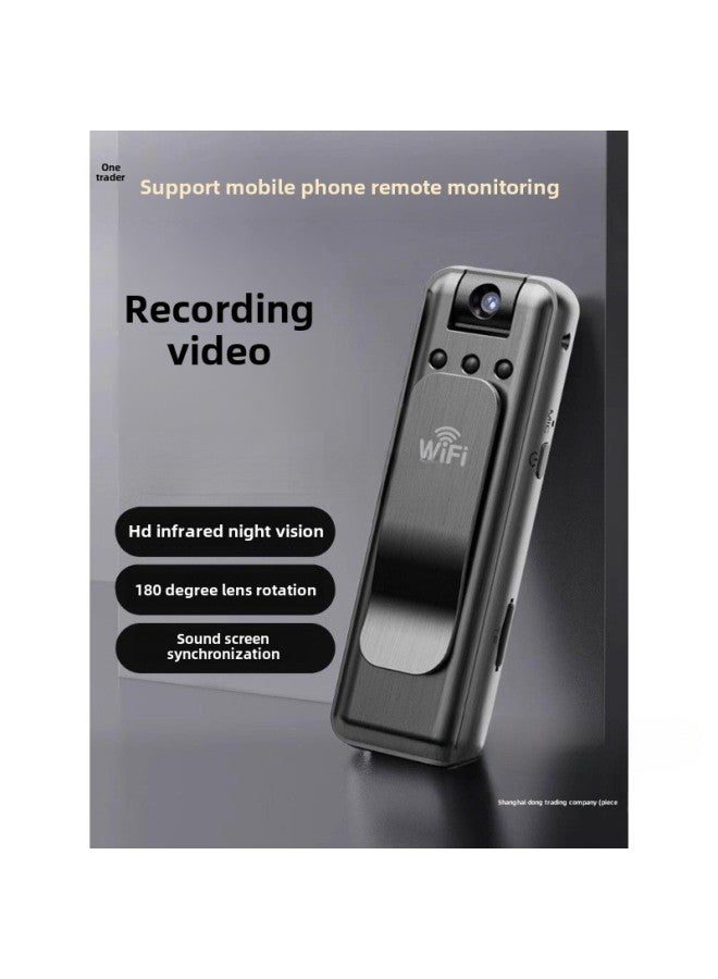 Generic Law Enforcement Recorder Recording Pen Tape Recording Dv Recording All-in-one HD Motion Monitoring-Body Color:Remote Monitoring - Camera - No Memory [wifi Mobile Phone Direct + Audio And Video Recording + Ultra-clear  - Image 2