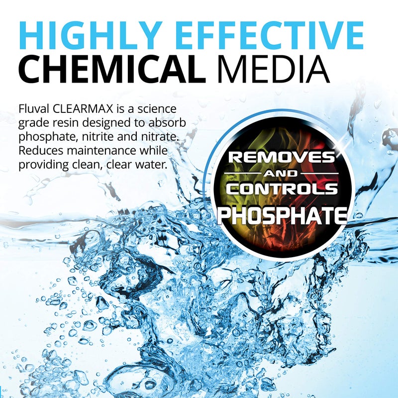 Fluval ClearMax Phosphate Remover, Chemical Filter Media for Aquariums, 100-gram Nylon Bags, 3-Pack, A1348, All Breed Sizes - Image 4