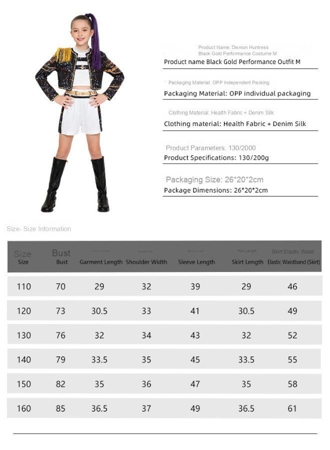 Kpop Cosplay Costume Rumi Zoey Mira Cosplay Girls Style Stage Performance Clothes Halloween - Image 2