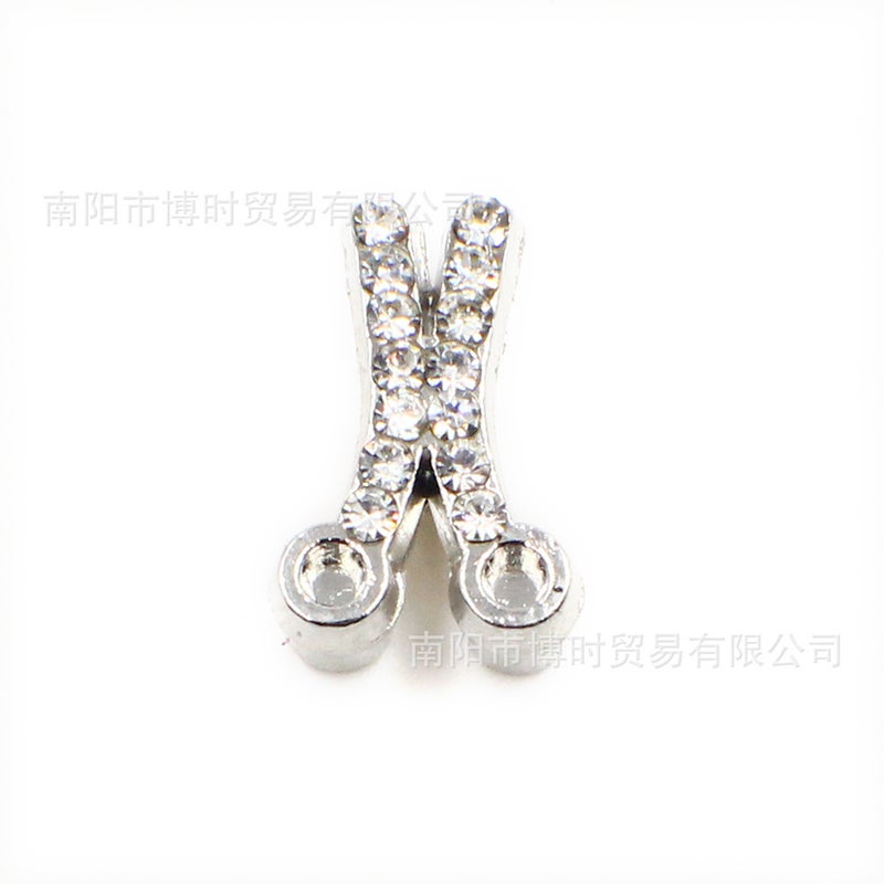 DIY 8mm Beaded Bracelet Keychain Accessory SL490 