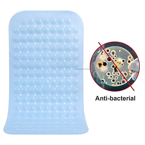 RIGJAK Bath Mat for Bathtub and Shower Soft Grip Rubber Bath Mat NonSlip Waterproof and Comfortable for Bathroom Floors - Image 2