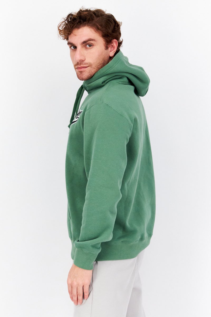 Champion Men Sportswear Fit Outdoor Hooded Sweatshirt, Green  - Image 2