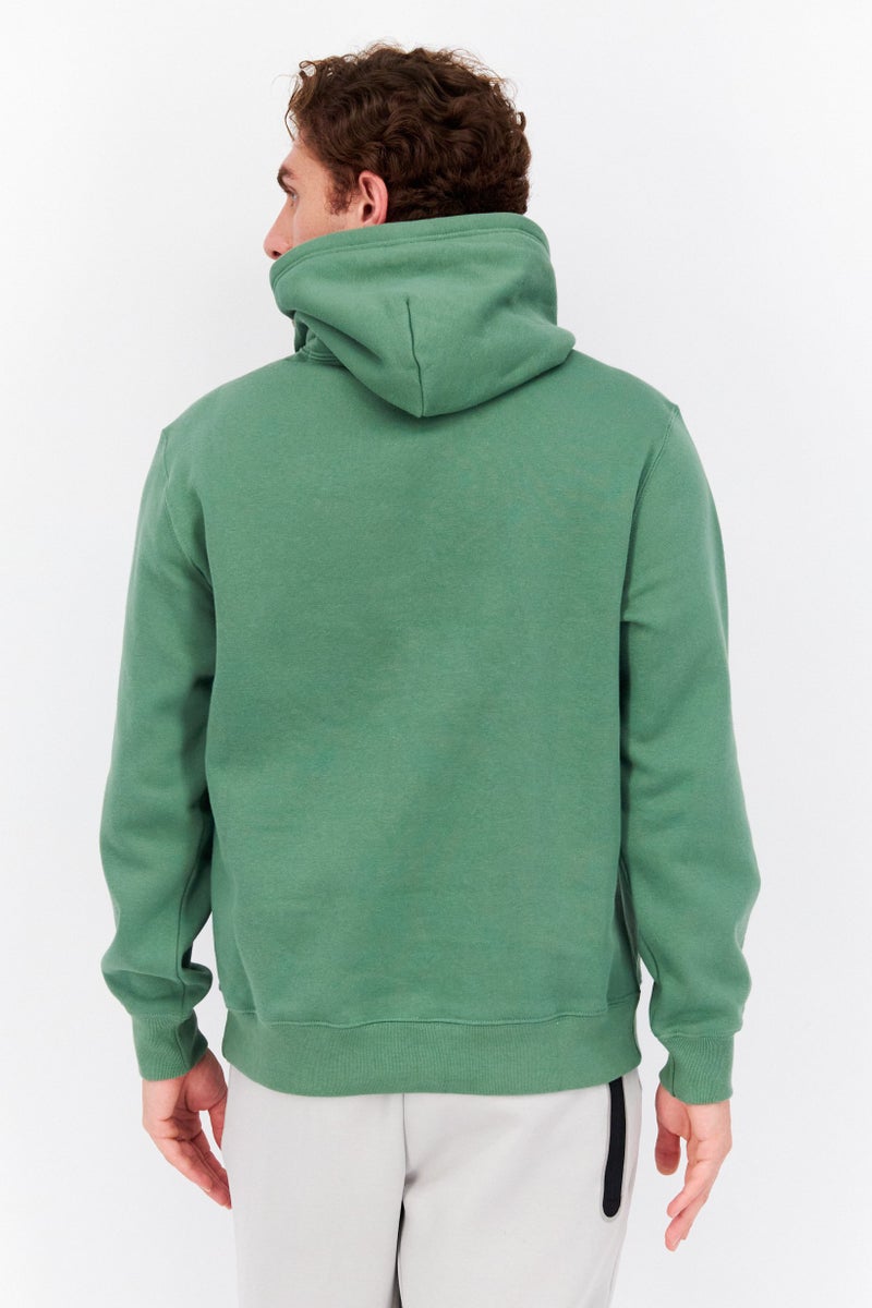 Champion Men Sportswear Fit Outdoor Hooded Sweatshirt, Green  - Image 4