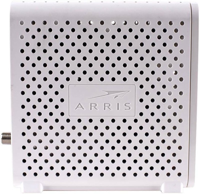ARRIS (SB6183-RB) مودم كابل - مودم كابل جيجابت سريع DOCSIS 3.0 16x4، لمزودي الإنترنت Comcast Xfinity وCox وSpectrum والمزيد، منفذ 1 جيجابت، سرعة إنترنت قصوى 400 ميجابت في الثانية، ضمان لمدة سنة - مجدد - Image 1