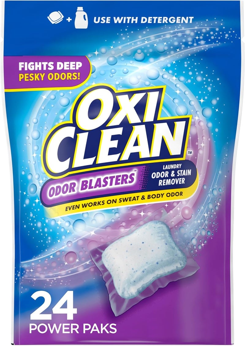 OxiClean Odor Blasters Laundry Power Paks 24 Ct