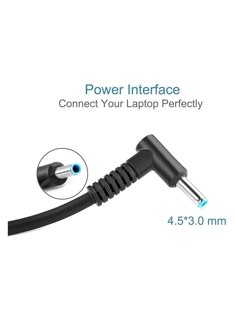 JSBazar HP notebooks 65W 19.5V 3.33A adapter with a 4.5mm blue pin connector  - Image 4