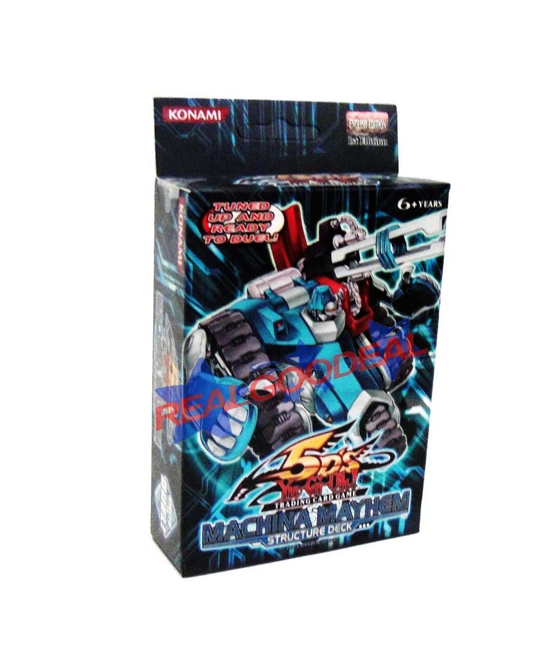 YUGIOH Cards 5Ds Structure Deck Machina Mayhem - Image 2