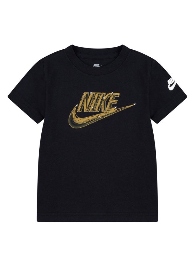 Nike Futura Metallic Graphic Short-Sleeve T-Shirt - Image 1