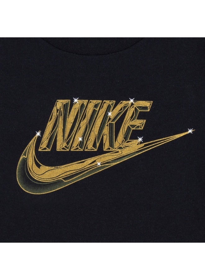 Nike Futura Metallic Graphic Short-Sleeve T-Shirt - Image 3