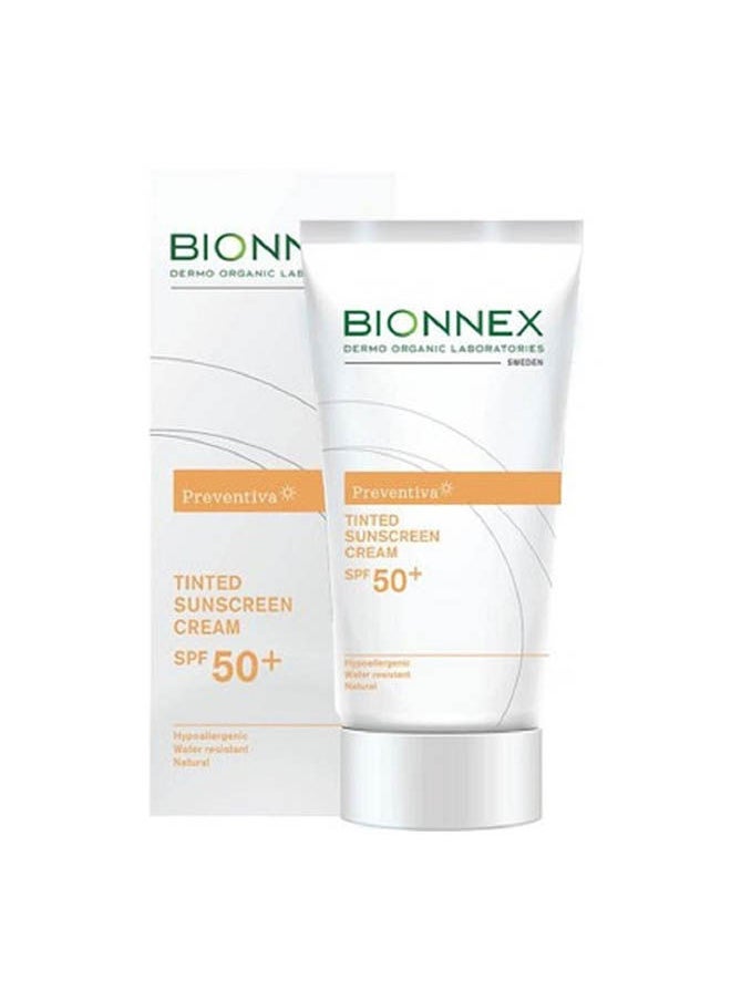 BIONNEX Preventiva Tinted Sunscreen Cream SPF 50+ 