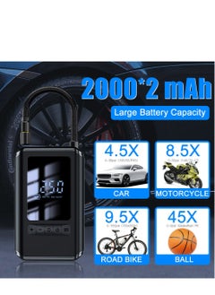 GULFLINK CZK 5626 Cordless 7.4V 50W 150PSI Tire Inflator Car Air Pump Compressor Electric.  - Image 3