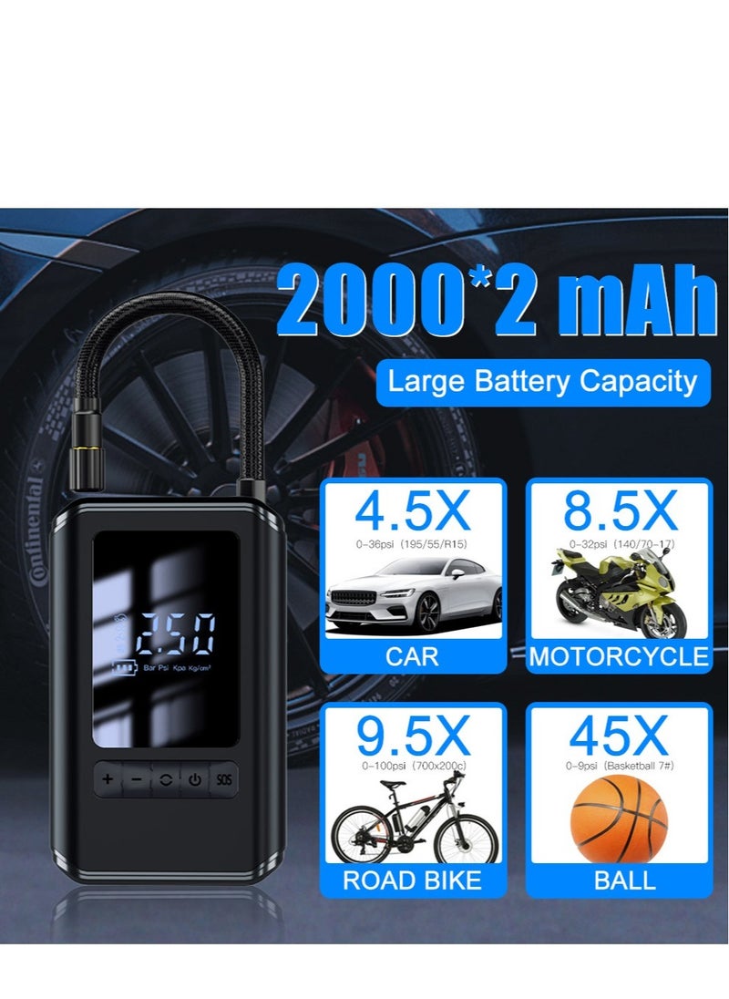 GULFLINK - CZK 5626 Cordless 7.4V 50W 150PSI Tire Inflator Car Air Pump Compressor Electric. - Image 1