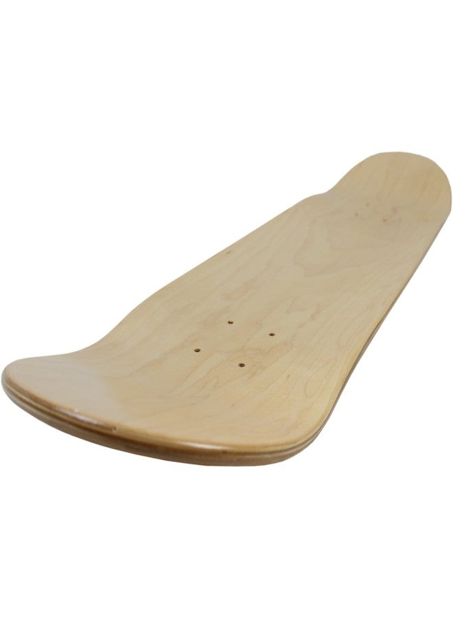 Moose Blank 8.5" Skateboard Deck (Black) - Image 3