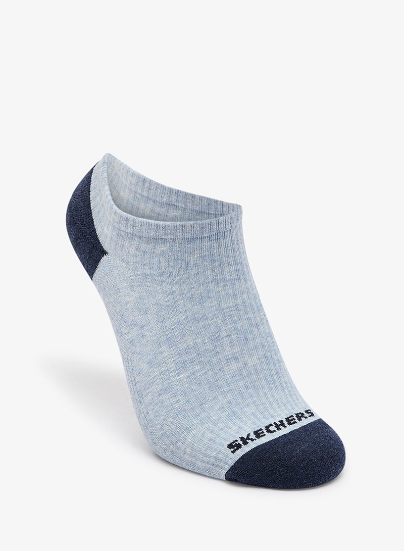SKECHERS 3 Pack Terry No Show Socks - Image 4
