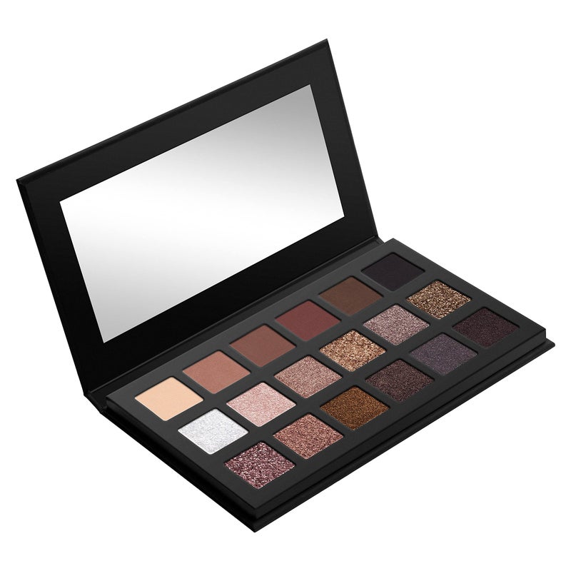LORAC PRO Matte & Shimmer Eyeshadow Palette, Noir | Glitter | Mirror Compact | Cruelty Free, Gluten Free, Vegan - Image 5