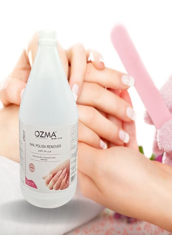 OZMA PROFESSIONAL Ozma Clavo  Nail Polish Remover | Professional Quick Conditioning & Nourishing Nail Polish Remover 3.78L . - Image 3
