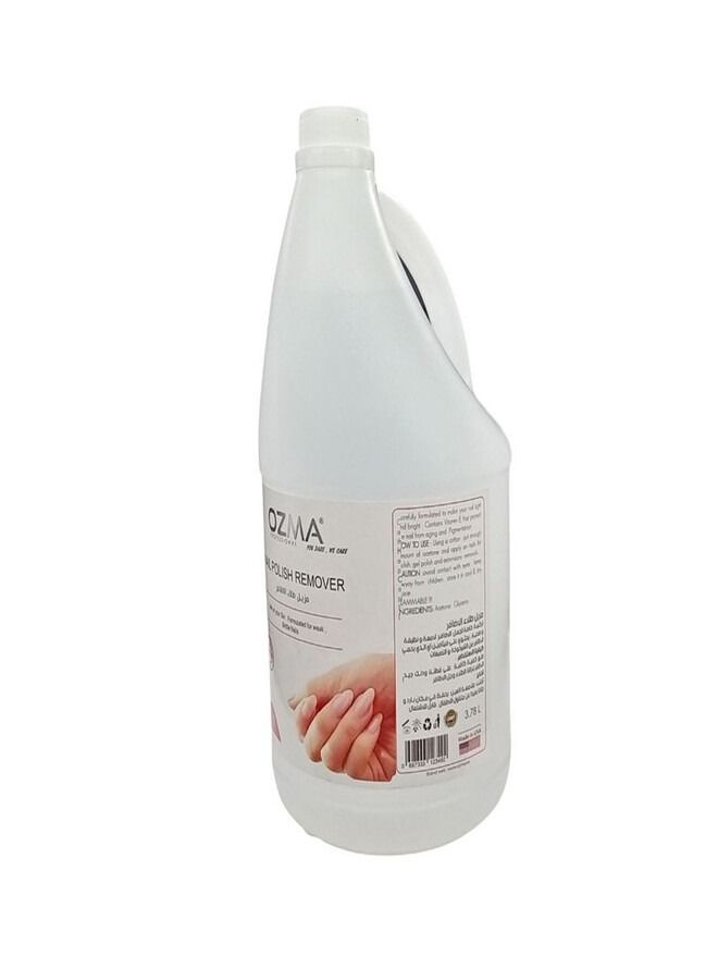 OZMA PROFESSIONAL Ozma Clavo  Nail Polish Remover | Professional Quick Conditioning & Nourishing Nail Polish Remover 3.78L . - Image 1