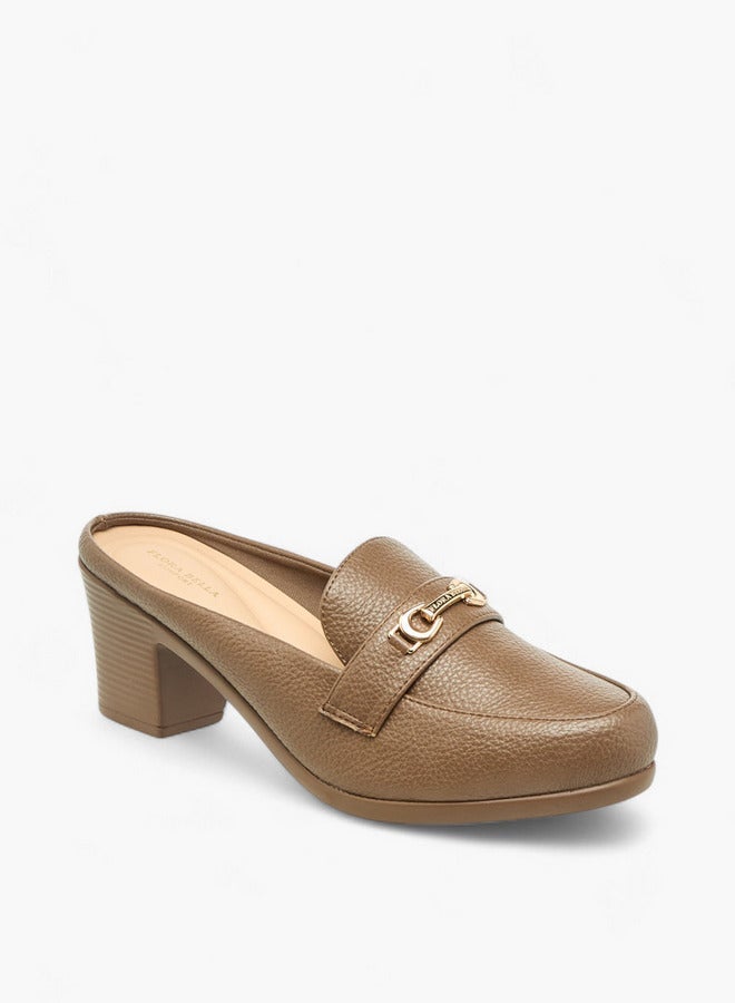 فلورا بيلا من شو إكسبرس أحذية نسائية سهلة الارتداء بكعب عريض بنقوش - Image 2