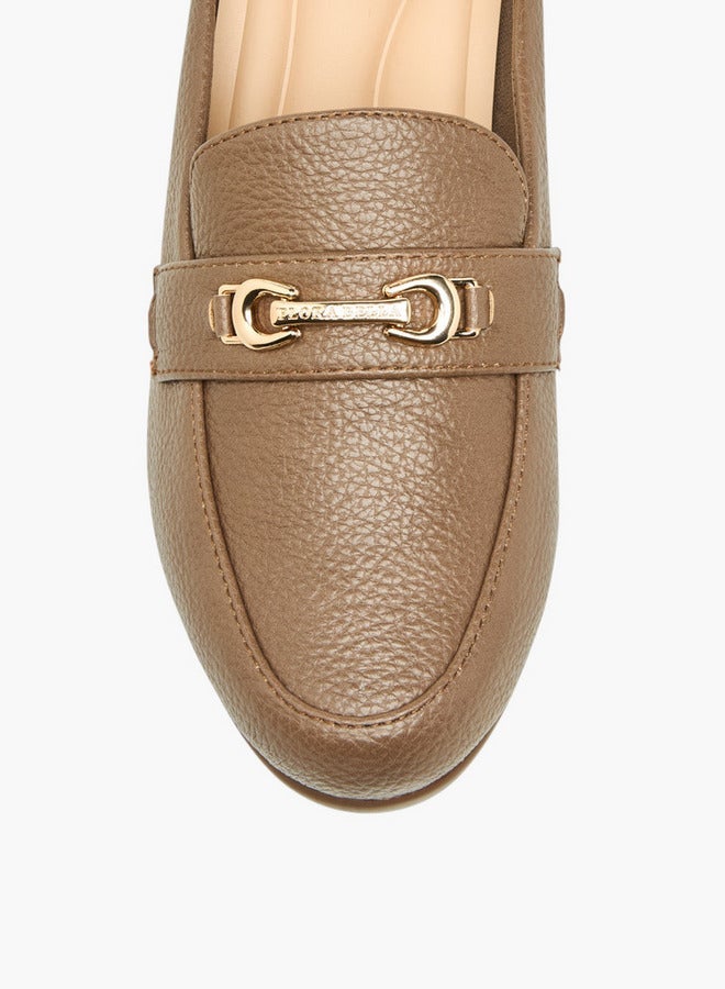 فلورا بيلا من شو إكسبرس أحذية نسائية سهلة الارتداء بكعب عريض بنقوش - Image 4