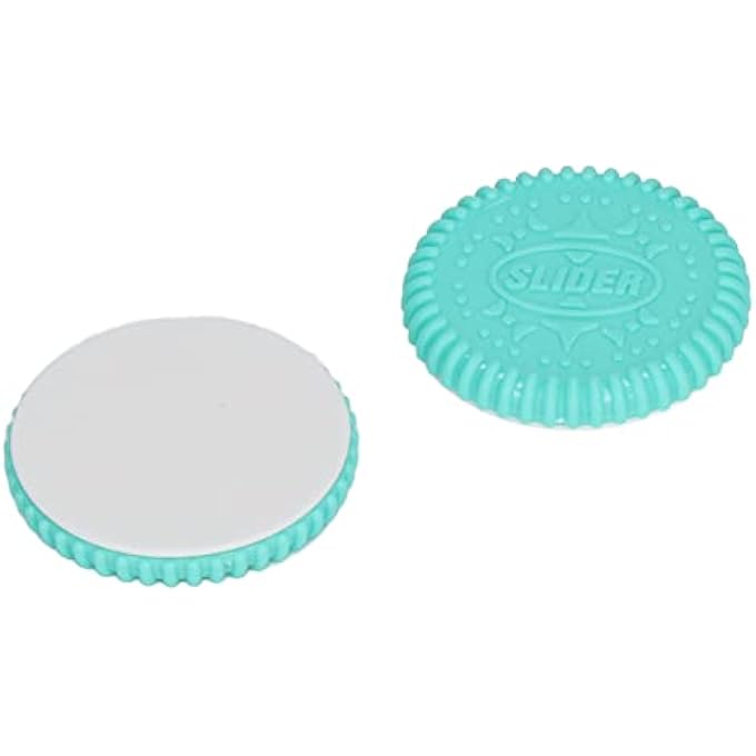 Domary Fingertip Slider Toys Biscuits Shaped Relieve Stress Anxiety Magnetic Push Slider Toy (Blue) - Image 3