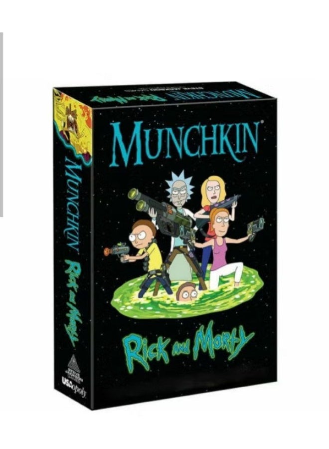 لعبة بطاقات مونشكين ريك ومورتي الكلاسيكية الأساسية - للترفيه والذكاء - Image 1