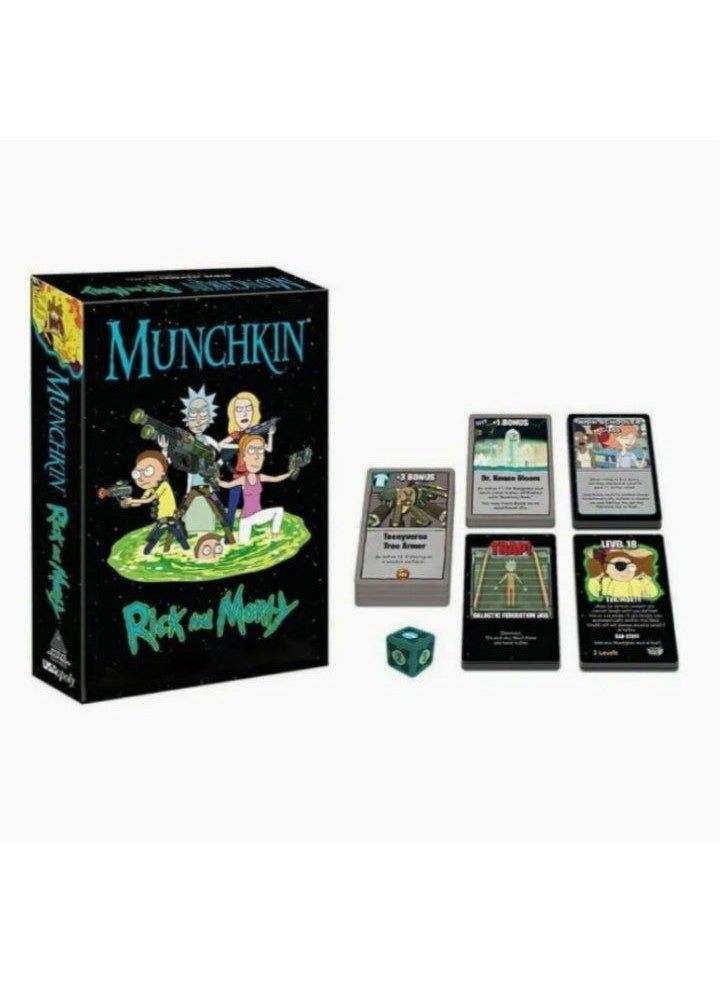 لعبة بطاقات مونشكين ريك ومورتي الكلاسيكية الأساسية - للترفيه والذكاء - Image 4