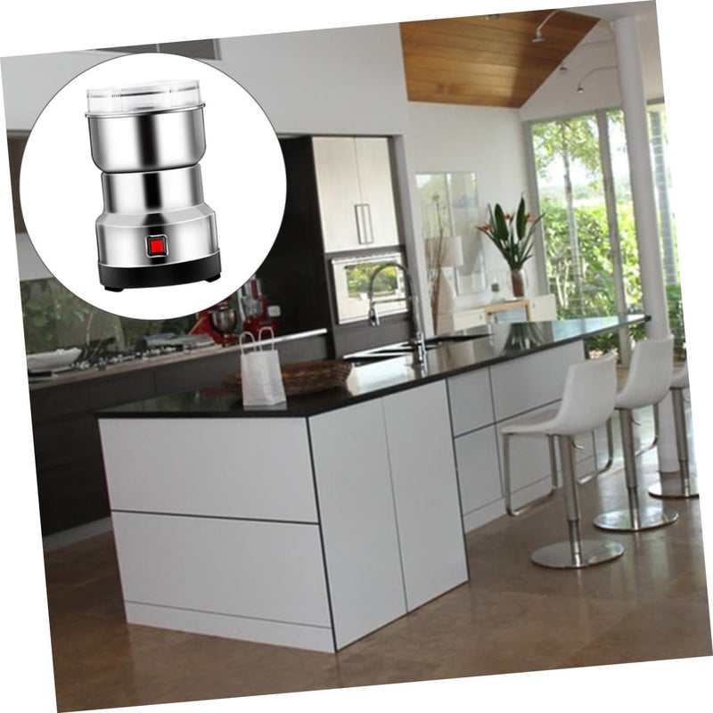 Portable Electric Powder Grinder for Spices Grains Detachable Cord Home Travel - Image 4