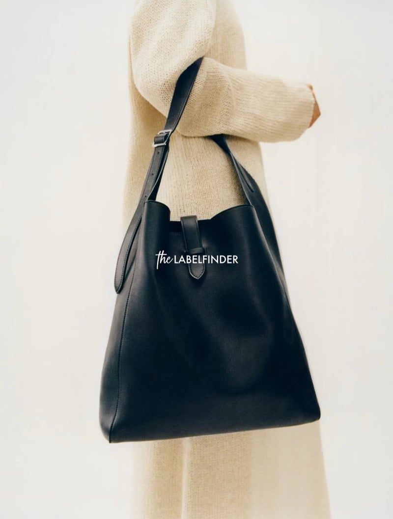 Row Bag Blake Hobolux Grainy Tote Shoulder Bag Bucket Bag Commuter Delivery Bucket-Style Handbag - Image 2