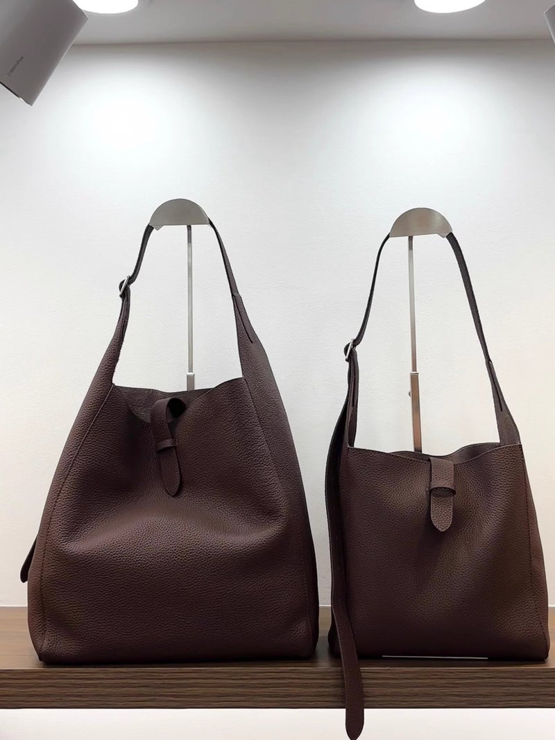 Row Bag Blake Hobolux Grainy Tote Shoulder Bag Bucket Bag Commuter Delivery Bucket-Style Handbag - Image 1